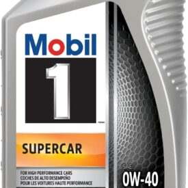 Ultimate Mobil 1 Supercar 0W-40 Synthetic Motor Oil, 6-Pack LT4