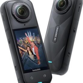 Insta360 X5 – Waterproof 8K 360 Action Camera with Triple AI Chip & Stabilization