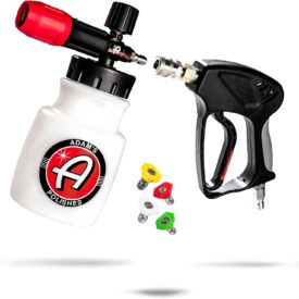 Adam’s Premium Foam Cannon – Custom Snow Foam Soap Sprayer for Pressure Washer Car Wash